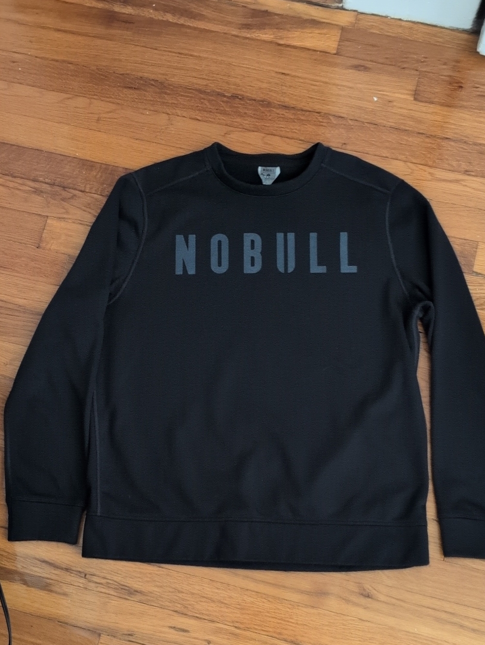 NOBULL Crewneck Sweatshirt Black Men's Size Large